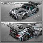HIGH GODO 1466 Pieces Racing Car Building Kit for Adults,1:14 MOC Super Sports