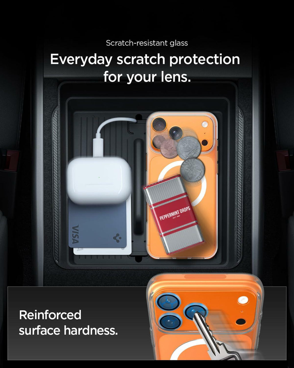 Spigen Camera Lens Screen Protector [GlasTR EZ Fit Optik Pro XL] Designed for