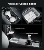 Wigoo Center Console Organizer for Tesla Model Y Juniper (Only Premium &