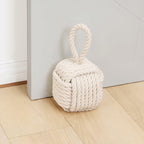 Optish Decorative Door Stoppers for Standard Interior Doors - Cute Rope Knot