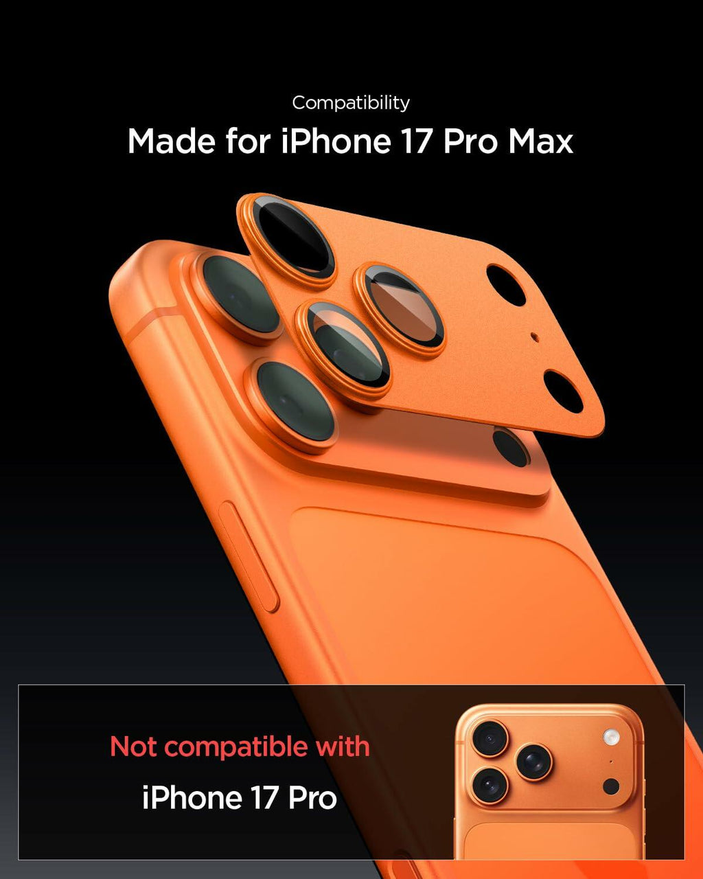 Spigen Camera Lens Screen Protector [GlasTR EZ Fit Optik Pro XL] Designed for