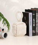 Optish Decorative Door Stoppers for Standard Interior Doors - Cute Rope Knot