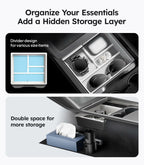 Wigoo Center Console Organizer for Tesla Model Y Juniper (Only Premium &