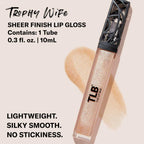 The Lip Bar - Lip Gloss, Trophy Wife (Champagne Shimmer) - Gloss Up Sheer Finish