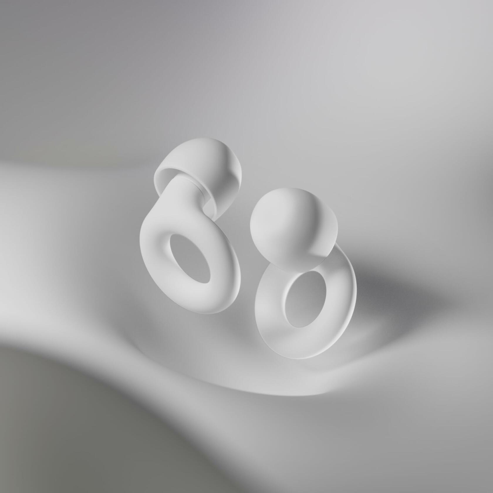 Loop Quiet 2 Ear Plugs Ultra-Comfy Reusable Noise-Reducing Earplugs for Sleep,