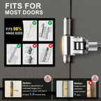 Jourcyna Upgraded Door Hinge Adjustment Tool, Adjustable Hinges Wrench,
