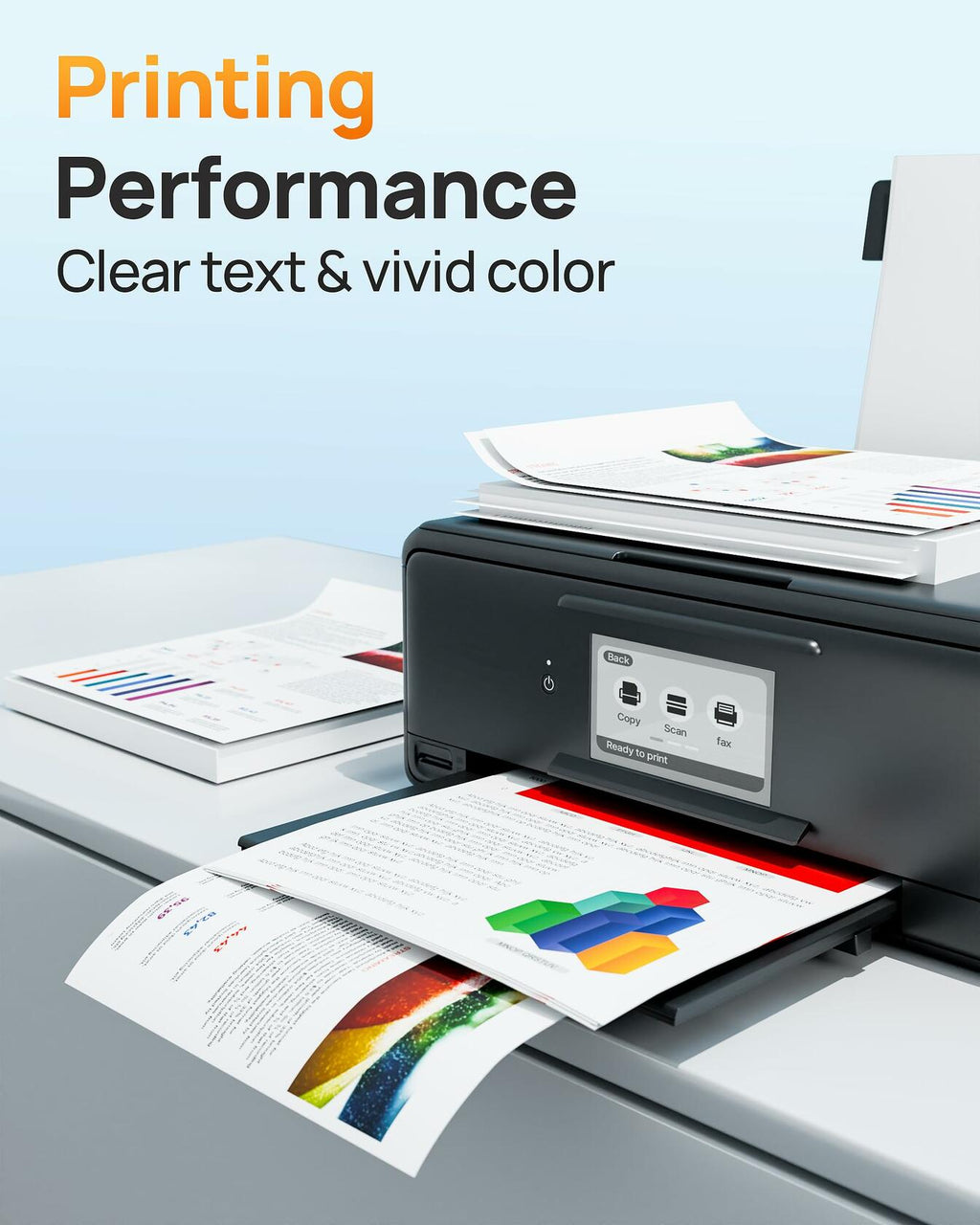 E-Z Ink 936XL 936e 936 Ink Cartridges for HP Printers Replacement for HP 936 Ink