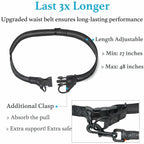 iYoShop Retractable Hands Free Dog Leash - Dual Handle Bungee Waist Leash for