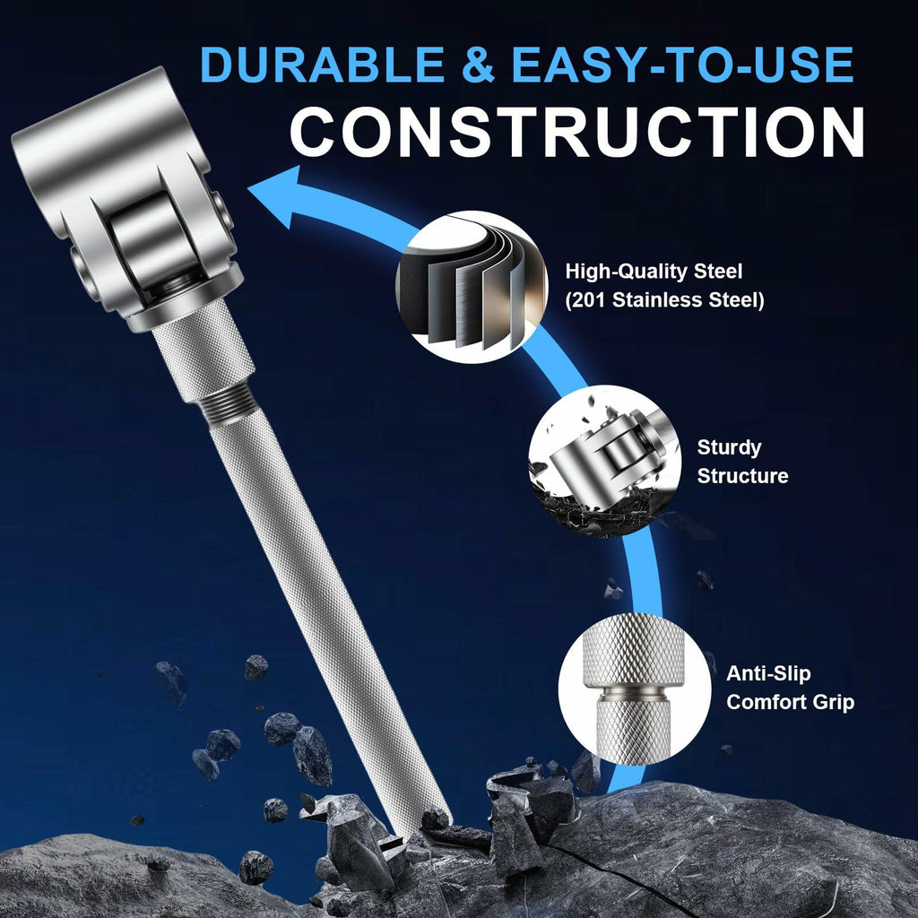 Jourcyna Upgraded Door Hinge Adjustment Tool, Adjustable Hinges Wrench,
