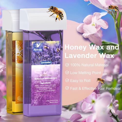 Vuteehy Roll on Wax Kit, Roll on Waxing Kit for hair removal, Waxing Kit for