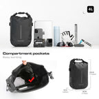 Rhinowalk Bike Front Fork Bag Waterproof Bike Pannier Bag Saddle Bag Shoulder