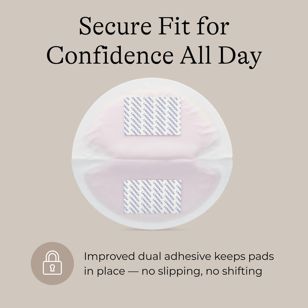 Lansinoh Stay Dry Disposable Nursing Pads, Soft and Super Absorbent Breast Pads,