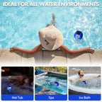 Pircaath 2026 Next-Gen Solar Pool Thermometer Floating Easy Read, Digital Pool