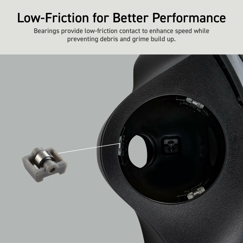 ELECOM Ergonomic Comfort Design Trackball IST Wireless 2.4GHz Connect,