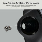 ELECOM Ergonomic Comfort Design Trackball IST Wireless 2.4GHz Connect,