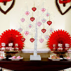 [Timer] Valentines Decor 24 Inch Valentines Decorations Lighted Tree with 18