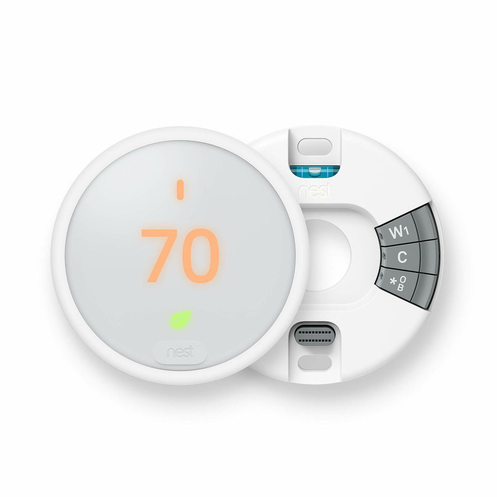 Google, T4000ES, Nest Thermostat E, Smart Thermostat, White