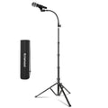 Elitehood Aluminum Foldable Microphone Stand, 82’’ Tall & Height Adjustable Mic
