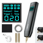 HD2 AWithZ Spot Welder with Double-Ended & Replaceable Tips - 90-Level Dual