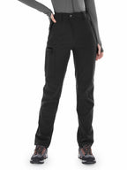 Wespornow Women's-Snow-Ski-Pants Fleece-Lined-Waterproof-Hiking-Pants Softshell
