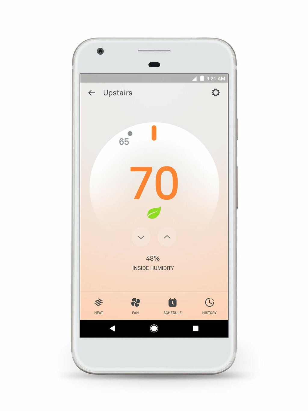 Google, T4000ES, Nest Thermostat E, Smart Thermostat, White