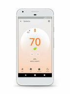 Google, T4000ES, Nest Thermostat E, Smart Thermostat, White