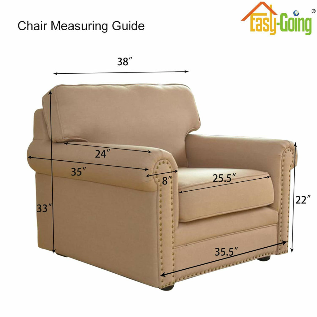 Easy-Going Stretch Chair Sofa Slipcover 1-Piece Couch Sofa Cover Furniture