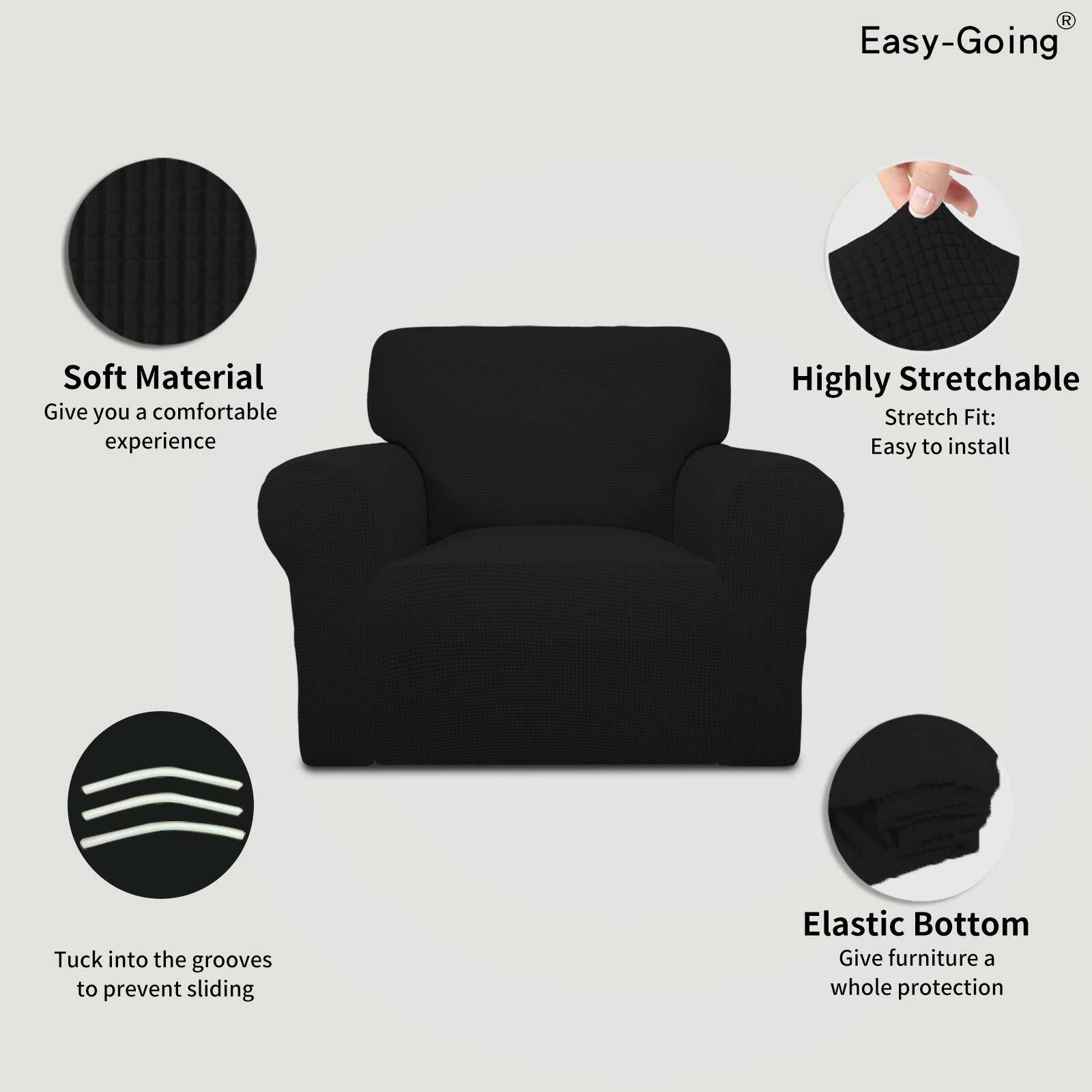 Easy-Going Stretch Chair Sofa Slipcover 1-Piece Couch Sofa Cover Furniture