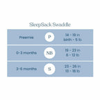 HALO 100% Cotton Sleepsack Swaddle, 3-6 Months  3-Way Adjustable Wearable