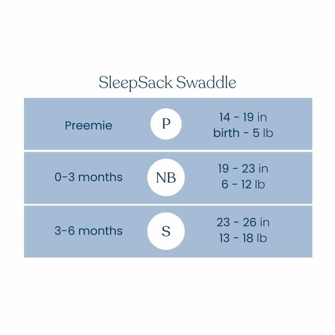 HALO 100% Cotton Sleepsack Swaddle, 3-6 Months  3-Way Adjustable Wearable