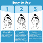 LadPemo Anti-Wrinkle Patches – 208 PCS Facial Wrinkle Patches, Face Tape for
