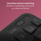 Contour Balance Keyboard: Full-Size Wireless Keyboard with USB Receiver, US