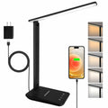 shinelife LED Desk Lamp for Office Home, Bright Desk Light with USB Charging