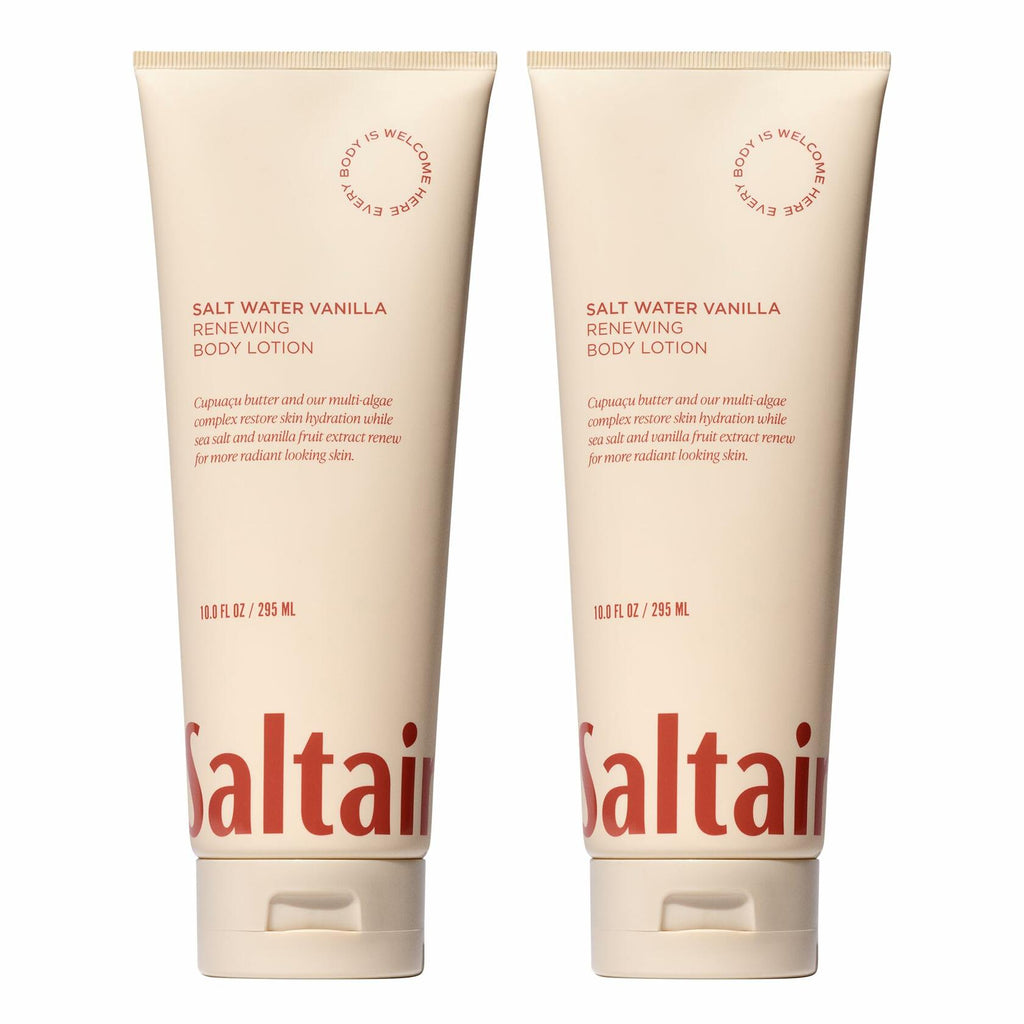 Saltair Body Lotion - 2 Pack Moisturizing Lotion For Dry Skin. Salt Water