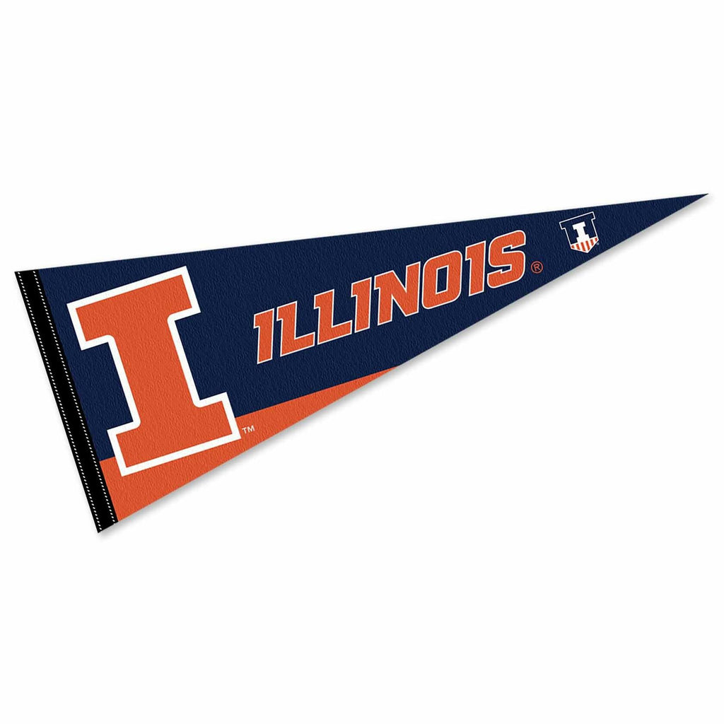 Illinois Fighting Illini Full Size Pennant