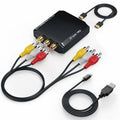 WENTER RCA to HDMI Converter, 1080P AV to HDMI Converter, Mini Composite CVBS