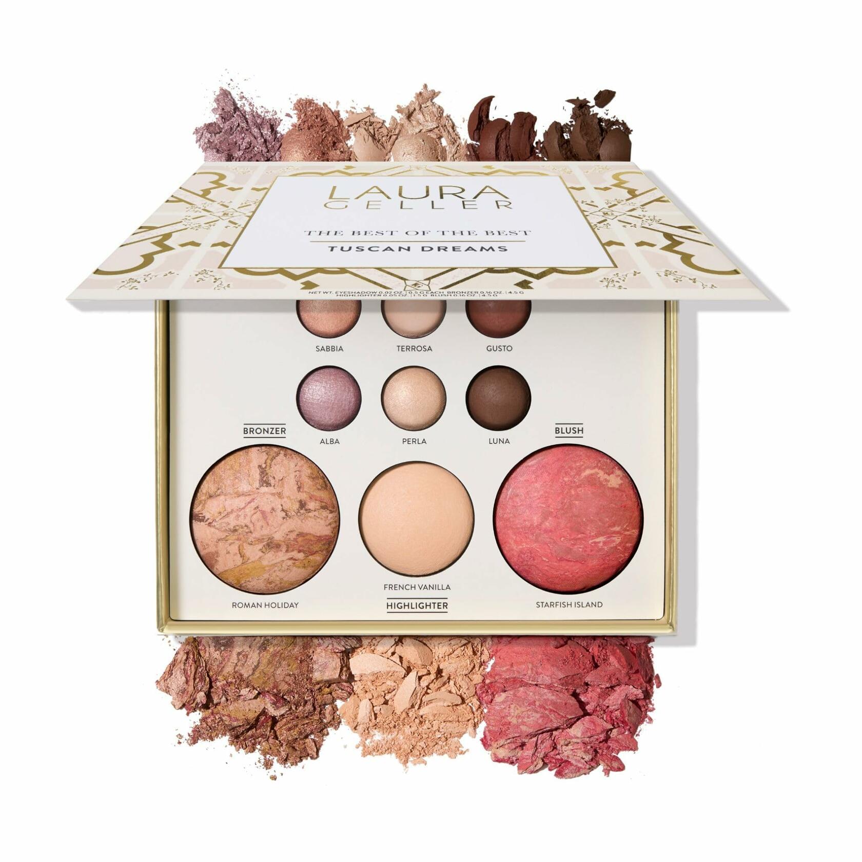 LAURA GELLER NEW YORK The Best of the Best Baked Palette - Tuscan Dreams - Full