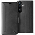 OCASE Compatible with Galaxy S25 Plus Wallet Case, PU Leather Flip Folio Case