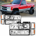 OPEN BOX Aresparts Pair Headlights Assembly Set For 1994 1995 1996 1997 1998