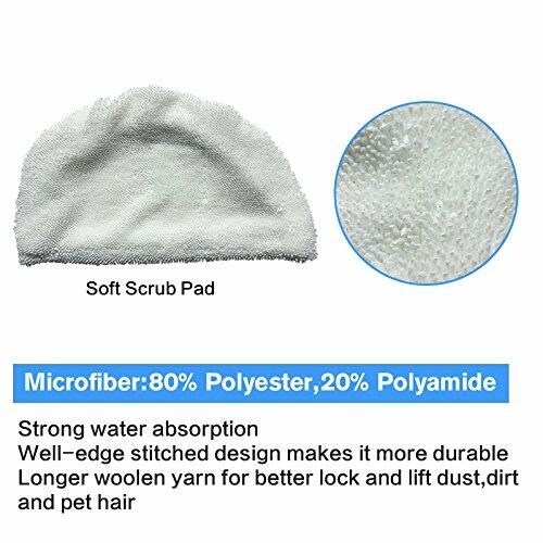 10PK Amyehouse Replacement Pads Compatible with Bissell Powerfresh Steam Mop
