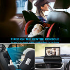 Baby Car Mirror with 4.3'' HD Night Vision Function Display, Safety Car Seat