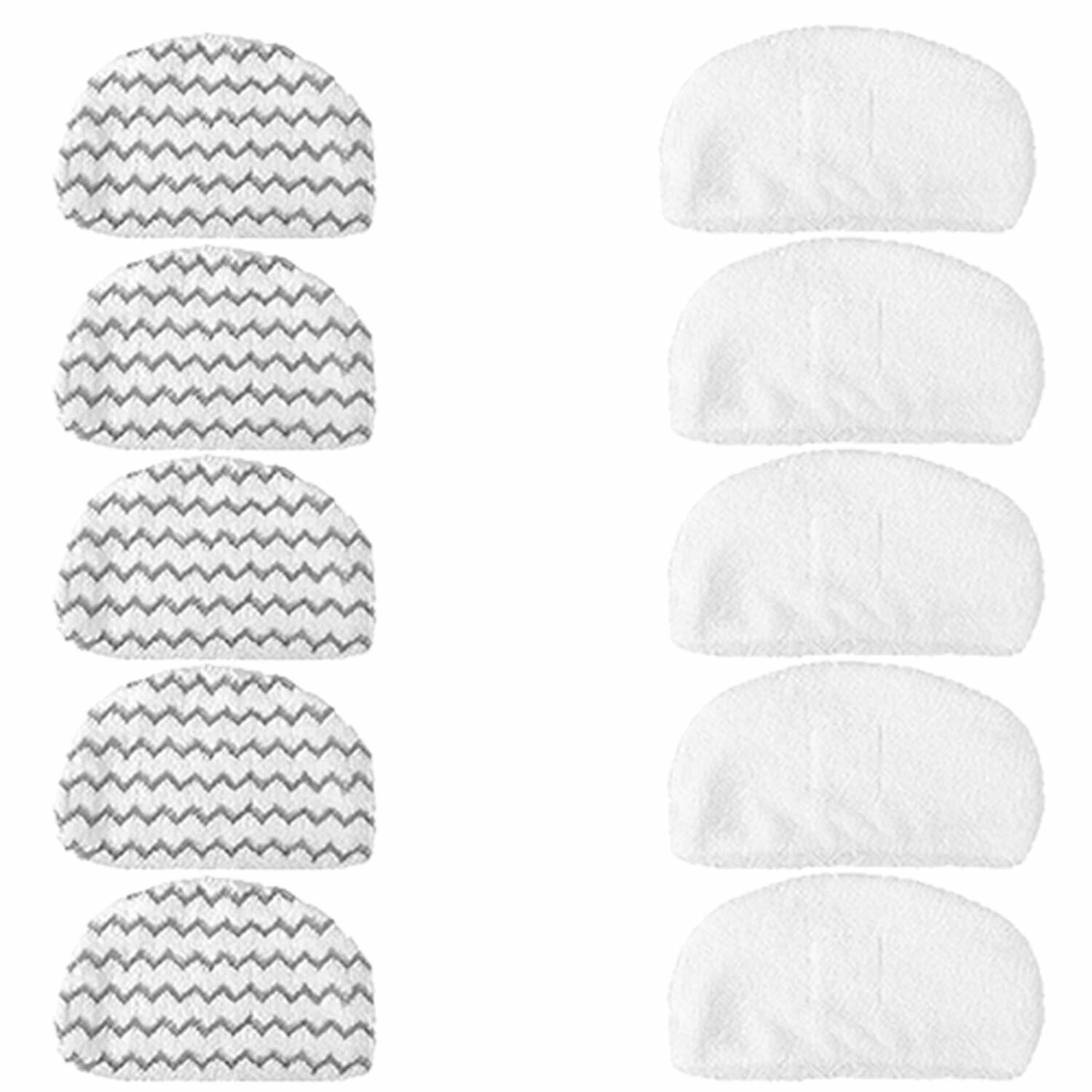 10PK Amyehouse Replacement Pads Compatible with Bissell Powerfresh Steam Mop