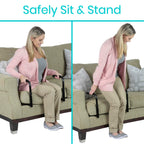 Vive Stand Assist - Mobility Standing Aid Rail for Couch, Chair - Assistance