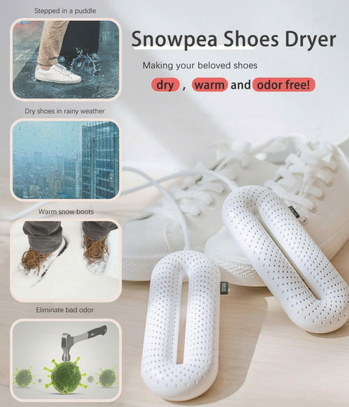 Snowpea Electric Shoe Dryer Basic, Ski Boots Dryer, Shoe & Boot Warmer for