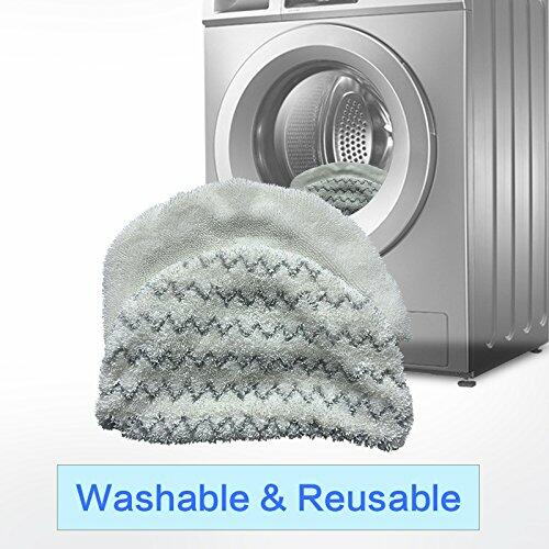 10PK Amyehouse Replacement Pads Compatible with Bissell Powerfresh Steam Mop