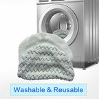 10PK Amyehouse Replacement Pads Compatible with Bissell Powerfresh Steam Mop