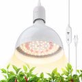 Barrina Hanging Grow Lights for Indoor Plants, 25W Full Spectrum, with Timer and