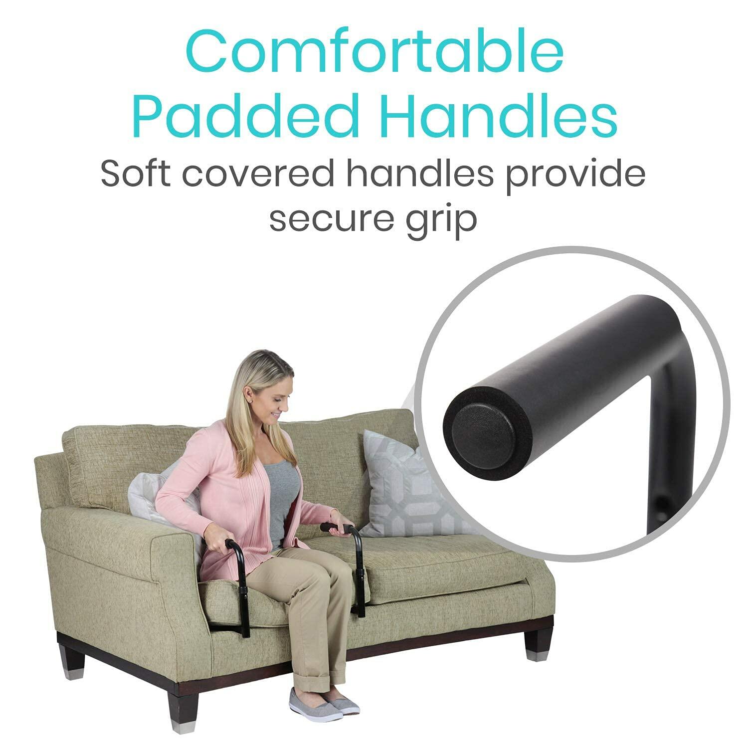 Vive Stand Assist - Mobility Standing Aid Rail for Couch, Chair - Assistance