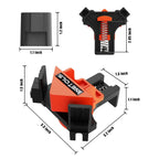 WETOLS Corner Clamp for Woodworking, 90 Degree Right Angle Clamp, Wood Clamps,
