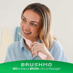 Brushmo Plaque Control Replacement Toothbrush Heads, Compatible with Philips